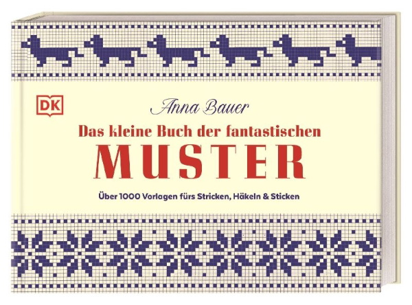 Buchcover und Innenansicht für das Buch: Das kleine Buch der fantastischen Muster