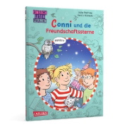 Buchcover und Innenansicht für das Buch: Lesen lernen mit Conni: Conni und die Freundschaftssterne