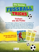 Buchcover und Innenansicht für das Buch: Die besten Fußballtricks  I Fussball Buch für Kinder ab 7 Jahren