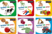 Buchcover und Innenansicht für das Buch: Kennst du das? Meine bunte Kinderwelt