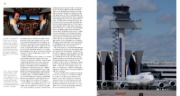 Buchcover und Innenansicht für das Buch: 100 Jahre Lufthansa