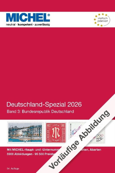 Buchcover und Innenansicht für das Buch: Deutschland-Spezial 2026 - Band 3