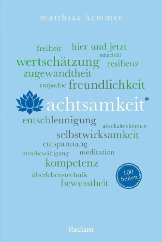 Buchcover und Innenansicht für das Buch: Achtsamkeit. 100 Seiten