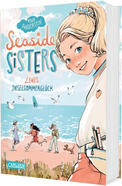 Buchcover und Innenansicht für das Buch: Seaside Sisters 1: Lenes Inselsommerglück