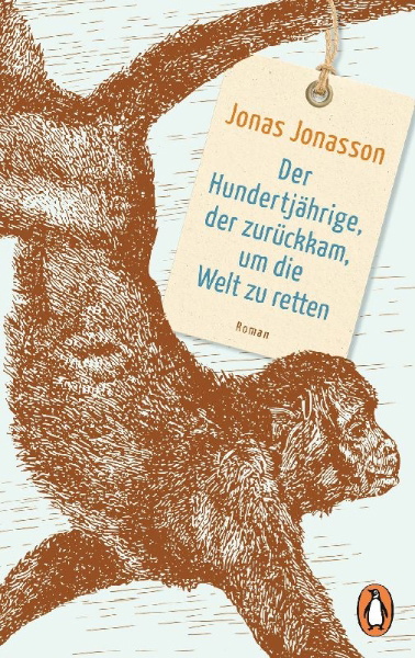 Buchcover und Innenansicht für das Buch: Hundraettåringen - som tänkte att han tänkte för mycket - Hundraettåringen som tänkte att han tänkte för mycket