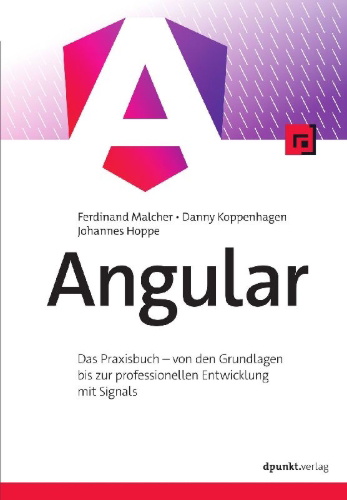 Buchcover und Innenansicht für das Buch: Angular