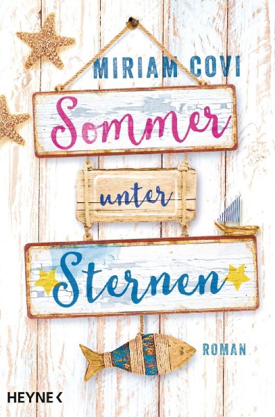 Buchcover und Innenansicht für das Buch: Sommer unter Sternen