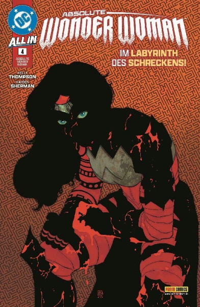 Buchcover und Innenansicht für das Buch: Absolute Wonder Woman