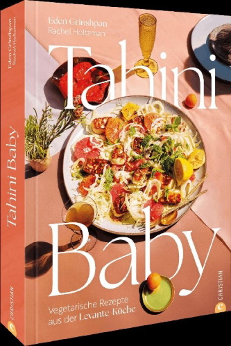 Buchcover und Innenansicht für das Buch: Tahini Baby