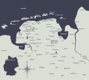 Buchcover und Innenansicht für das Buch: Ostfriesennacht