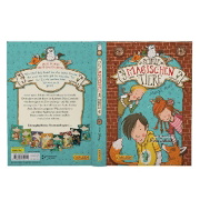 Buchcover und Innenansicht für das Buch: Die Schule der magischen Tiere 01