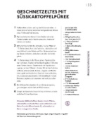 Buchcover und Innenansicht für das Buch: Die richtige Ernährung bei Fettleber