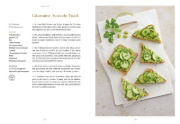 Buchcover und Innenansicht für das Buch: Die Longevity-Food-Formel