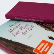 Buchcover und Innenansicht für das Buch: Der Fluss der Zeit