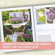 Buchcover und Innenansicht für das Buch: Mein nostalgischer Landgarten