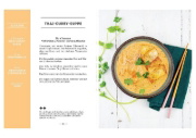 Buchcover und Innenansicht für das Buch: Plats vegan en 4 Ingrédients