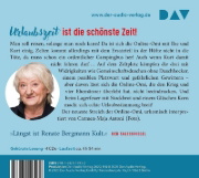 Buchcover und Innenansicht für das Buch: Ans Vorzelt kommen Geranien dran. Die Online-Omi geht campen