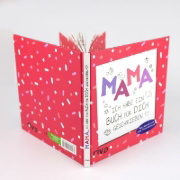 Buchcover und Innenansicht für das Buch: Mama, ich habe ein Buch für dich geschrieben - Version für Kinder