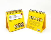 Buchcover und Innenansicht für das Buch: Feiern mit den Peanuts. Das Beste von Charlie Brown, Snoopy & Co.