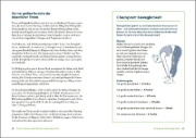 Buchcover und Innenansicht für das Buch: Fit, schmerzfrei und gesund bis ins hohe Alter