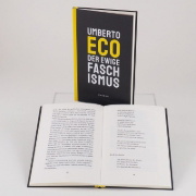 Buchcover und Innenansicht für das Buch: FASCISMO INTERNO; MIGRAZIONI E INTOLLERANZA