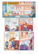 Buchcover und Innenansicht für das Buch: The new adventures of ... Zootopia 2