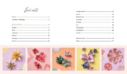 Buchcover und Innenansicht für das Buch: Origami-Flowers - Wunderschöne Blüten zum Dekorieren & Verschenken
