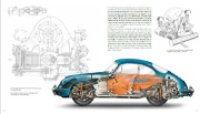 Buchcover und Innenansicht für das Buch: Porsche. Der Bildband mit über 150 brillanten Aufnahmen. Frühe Design-Klassiker, 911er, 356er, Carrera, Turbo, Boxter, Macan, Cayenne u.v.m.