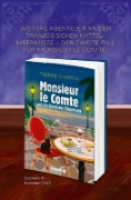 Buchcover und Innenansicht für das Buch: Monsieur le Comte und die Kunst des Tötens