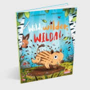 Buchcover und Innenansicht für das Buch: Wild, wilder, Wilda!