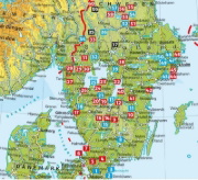 Buchcover und Innenansicht für das Buch: Schweden Süd