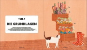Buchcover und Innenansicht für das Buch: Pluktuin: de mooiste bloemen in kistjes en potte