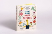 Buchcover und Innenansicht für das Buch: Little Dinosaurs, Big Feelings. 10 Mindful Stories