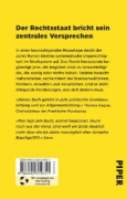 Buchcover und Innenansicht für das Buch: Vor dem Gesetz sind nicht alle gleich