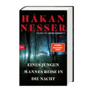 Buchcover und Innenansicht für das Buch: Ung mans färd mot natt (Barbarotti 9)