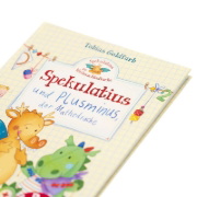 Buchcover und Innenansicht für das Buch: Spekulatius, der Weihnachtsdrache. Spekulatius und Plusminus, der Mathedrache