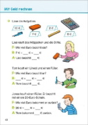 Buchcover und Innenansicht für das Buch: Mathe üben 1. Klasse