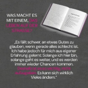Buchcover und Innenansicht für das Buch: Die Straße im Kopf