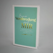 Buchcover und Innenansicht für das Buch: Eine Verabredung mit mir