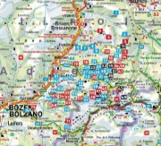 Buchcover und Innenansicht für das Buch: Dolomiten Band 1 - Grödnertal