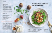 Buchcover und Innenansicht für das Buch: Salate der Superlative