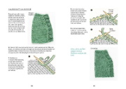 Buchcover und Innenansicht für das Buch: Patty Lyons' Wundertüte der Stricktricks