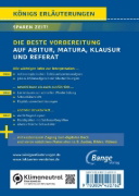 Buchcover und Innenansicht für das Buch: Der Besuch der alten Dame von Friedrich Dürrenmatt - Textanalyse und Interpretation