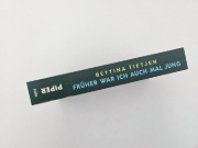 Buchcover und Innenansicht für das Buch: Früher war ich auch mal jung