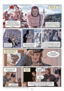Buchcover und Innenansicht für das Buch: Le Polar (Histoire de... en bande dessinée)