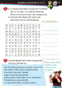 Buchcover und Innenansicht für das Buch: Die drei ??? Kids: Mein Übungsheft Deutsch 2. Klasse - Richtig schreiben