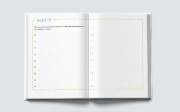 Buchcover und Innenansicht für das Buch: Das andere Schwangerschaftstagebuch (Dreieck-Edition)