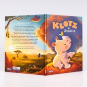 Buchcover und Innenansicht für das Buch: Klotz
