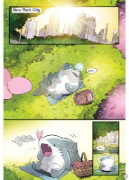Buchcover und Innenansicht für das Buch: Jeff the Land Shark (2025) #1-#5