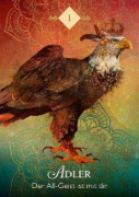 Buchcover und Innenansicht für das Buch: The Spirit Animal Oracle Cards
